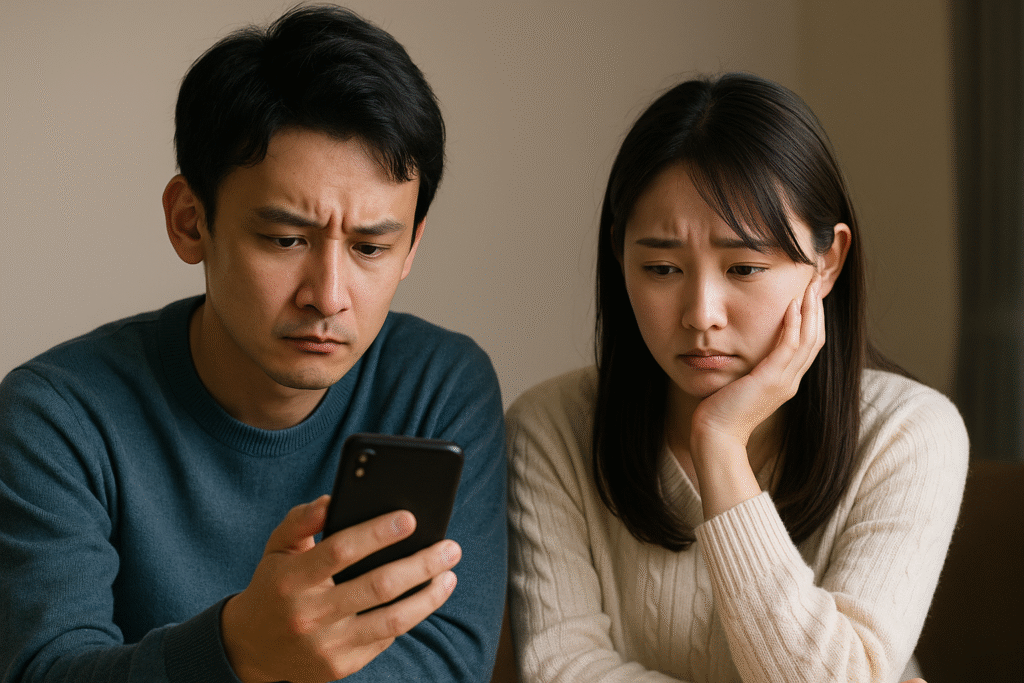 退職代行の申し込みを迷う人のイメージ。申し込んだ後の“その後”が気になる人を表現。