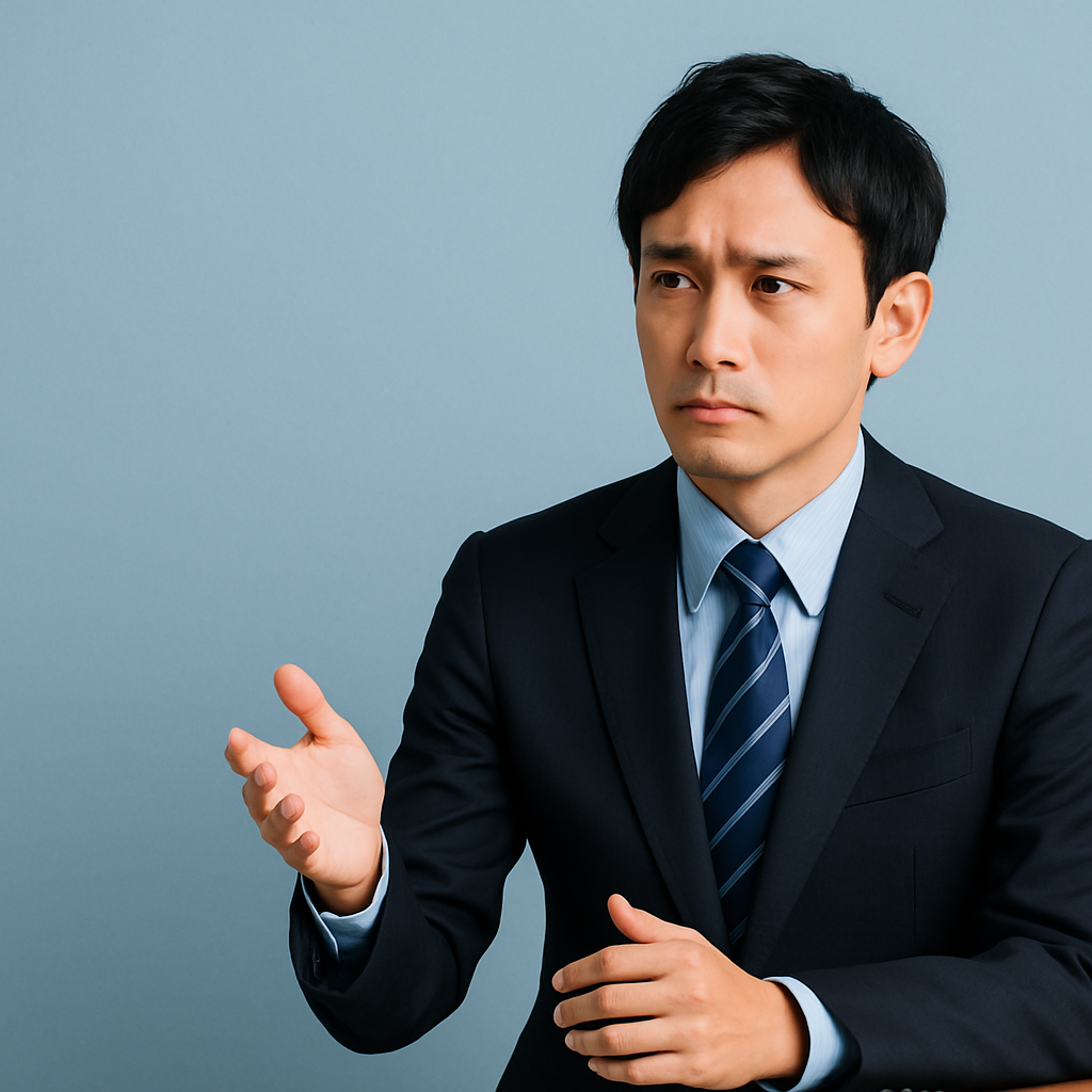 転職活動する男性のイメージ